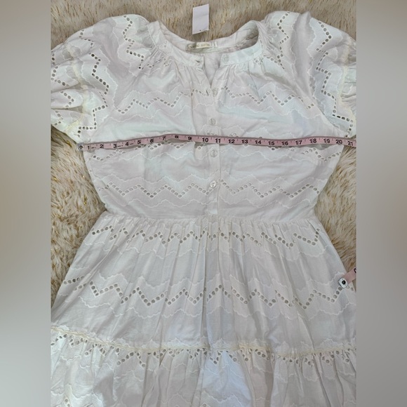 NWT Charina Sarte resort white dress size L - Picture 8 of 13